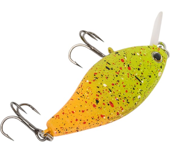 Воблер Strike Pro Cranky-X 50 цвет: A254GS Yellow Matte Blob EG-165#A254GS
