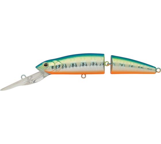 Воблер Strike Pro Mr. Wiggly TL 110 цвет: A150-713 UV Blue Silver OB MG-010D#A150-713