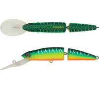 Воблер Strike Pro Mr. Wiggly TL 110 цвет: A223S-RP Pearl Mat Tiger MG-010D#A223S-RP