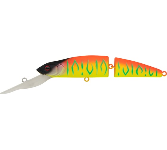 Воблер Strike Pro Mr. Wiggly TL 110 цвет: A242S Sunrise Mat Tiger MG-010D#A242S