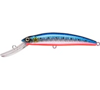 Воблер Strike Pro Musky Monster Deep 160CL цвет: A234-SBO-LU Blue Back Silver OB Fluo MG-006CL#A234-SBO-LU