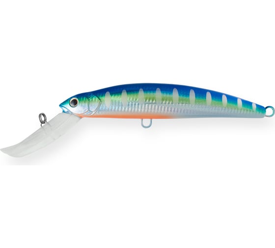 Воблер Strike Pro Musky Monster Deep 160CL цвет: A150-713 UV Blue Silver OB MG-006CL#A150-713