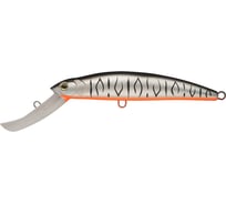 Воблер Strike Pro Musky Monster Deep 200CL цвет: A243ES Grey Shadow Mat Tiger MG-007CL#A243ES