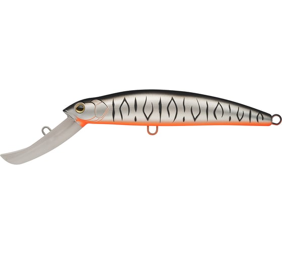 Воблер Strike Pro Musky Monster Deep 200CL цвет: A243ES Grey Shadow Mat Tiger MG-007CL#A243ES
