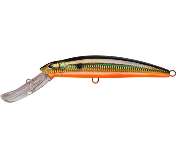 Воблер Strike Pro Musky Monster Deep 200CL цвет: 613-713 Black Back Smoked OB MG-007CL#613-713