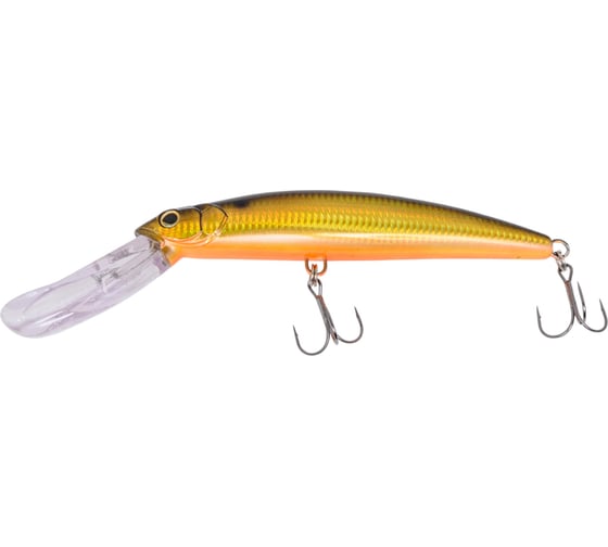 Воблер Strike Pro Musky Monster Deep 200CL цвет: 613-713 Black Back Smoked OB MG-007CL#613-713