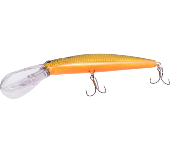 Воблер Strike Pro Musky Monster Deep 200CL цвет: 613-713 Black Back Smoked OB MG-007CL#613-713