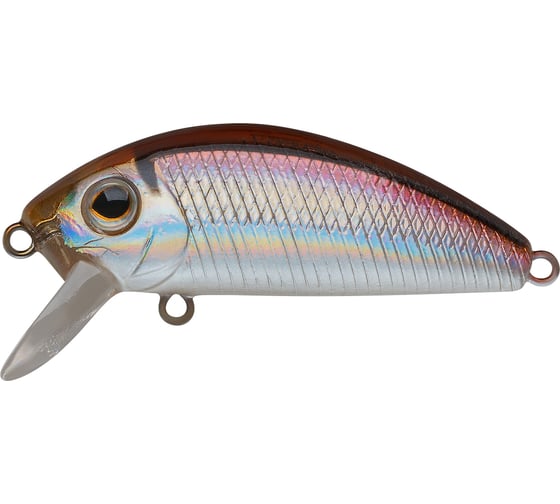 Воблер Strike Pro Mustang Minnow 45 цвет: A53-EP Silver Smelt UV MG-002F#A53-EP