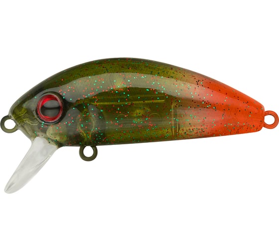 Воблер Strike Pro Mustang Minnow 45 цвет: Z411-3 Hot Tail Motoroil UV MG-002F#Z411-3