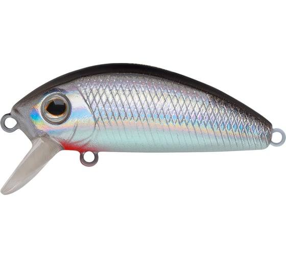 Воблер Strike Pro Mustang Minnow 45 цвет: A010-EP Black Back Silver MG-002F#A010-EP