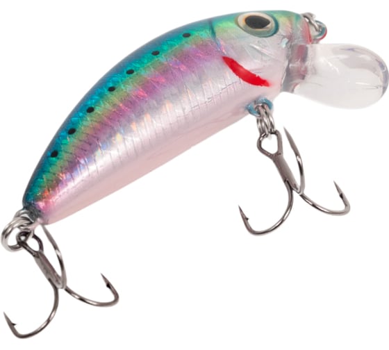Воблер Strike Pro Mustang Minnow 45 цвет: 692-713-RP Pacific Sardine MG-002F#692-713-RP