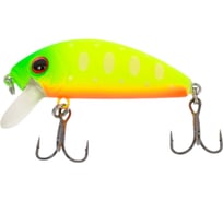 Воблер Strike Pro Mustang Minnow 45 цвет: A178S Lemon Mat Tiger MG-002F#A178S