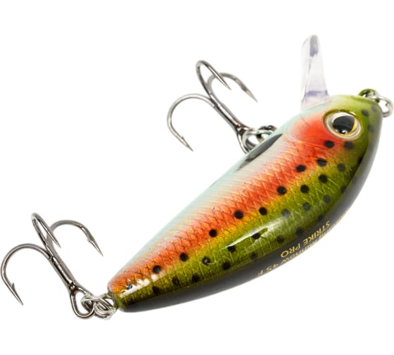 Воблер Strike Pro Mustang Minnow 45 цвет: 71-EP Trout Silver MG-002F#71-EP