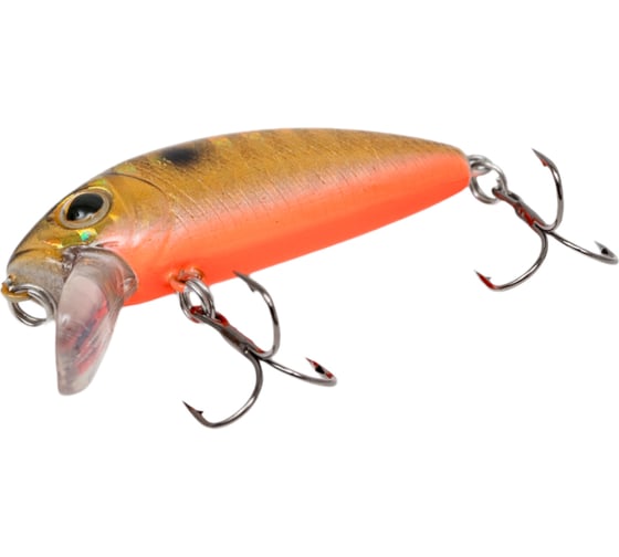 Воблер Strike Pro Mustang Minnow 45 цвет: 613-713 Black Back Smoked OB MG-002F#613-713