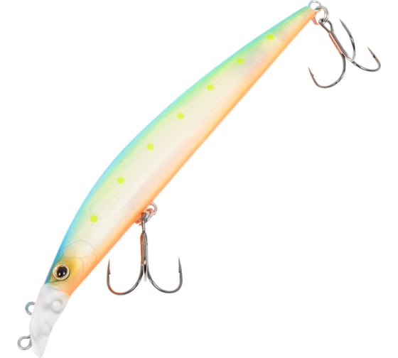 Воблер Strike Pro Top Water Minnow 110 цвет: S056C Blue Mat Transparent Milk JL-166F#S056C