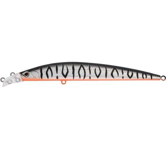 Воблер Strike Pro Top Water Minnow 110 цвет: A243ES Grey Shadow Mat Tiger JL-166F#A243ES 1