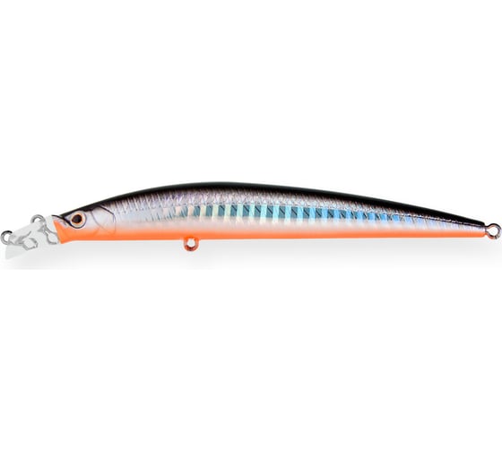 Воблер Strike Pro Top Water Minnow 110 цвет: A70-713 Black Silver OB JL-166F#A70-713