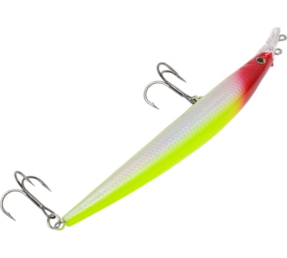Воблер Strike Pro Top Water Minnow 110 цвет: X10 Clown Silver JL-166F#X10