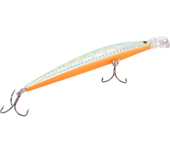 Воблер Strike Pro Top Water Minnow 110 цвет: A150-713 UV Blue Silver OB JL-166F#A150-713