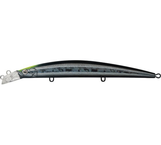 Воблер Strike Pro Top Water Minnow 130 цвет: A261 Black Graph UV JL-158F#A261