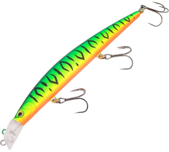Воблер Strike Pro Top Water Minnow 130 цвет: GC01S/A70-713 Double Black Silver OB/Mat Tiger JL-158F#GC01S/ JL-158F#GC01S/A70-713S