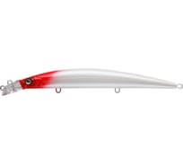 Воблер Strike Pro Top Water Minnow 130 цвет: 022PF Milk Redhead JL-158F#022PF