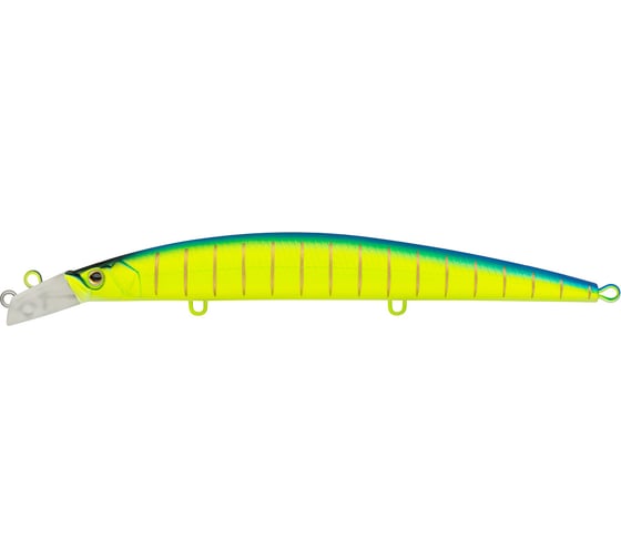 Воблер Strike Pro Top Water Minnow 130 цвет: 597S Blue Mat Tiger JL-158F#597S 1