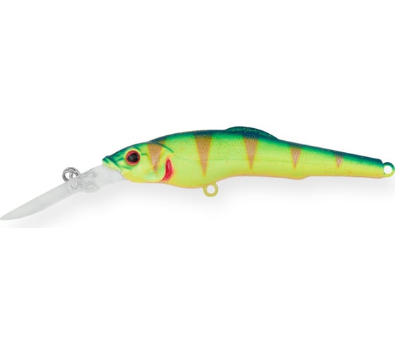Воблер Strike Pro Challenger X Deep Diver 87L цвет: A172FL Glowing Blue Lemon EG-076BL-F#A172FL
