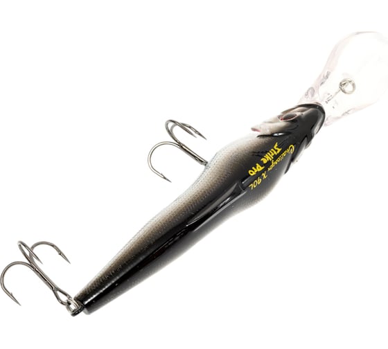 Воблер Strike Pro Challenger X Deep Diver 90L цвет: A010-EP Black Back Silver EG-076CL-F#A010-EP