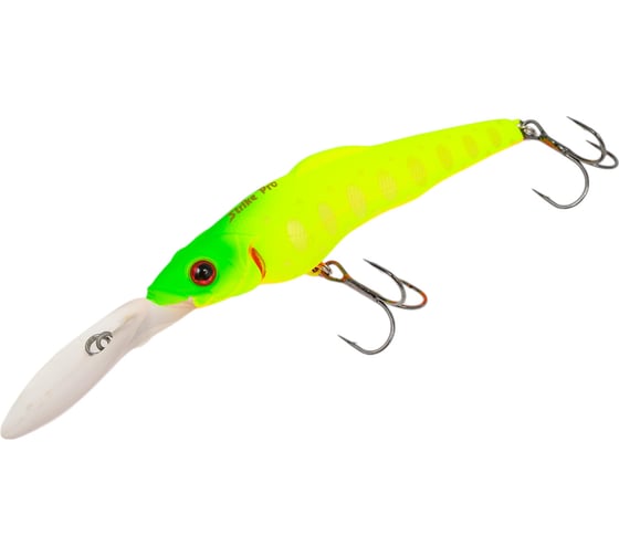 Воблер Strike Pro Challenger X Deep Diver 90L цвет: A178S Lemon Mat Tiger EG-076CL-F#A178S