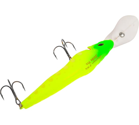 Воблер Strike Pro Challenger X Deep Diver 90L цвет: A178S Lemon Mat Tiger EG-076CL-F#A178S