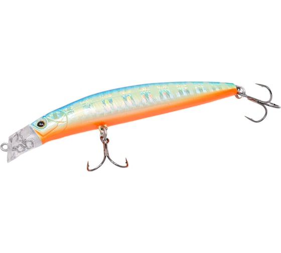 Воблер Strike Pro Top Water Minnow 90 цвет: A150-713 UV Blue Silver OB JL-179F#A150-713