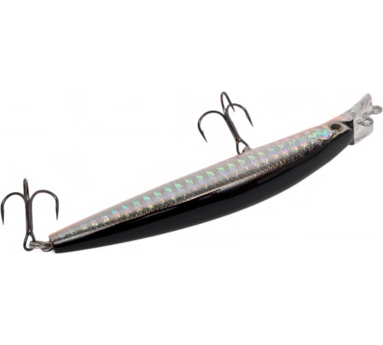 Воблер Strike Pro Top Water Minnow 90 цвет: A70-713 Black Silver OB JL-179F#A70-713