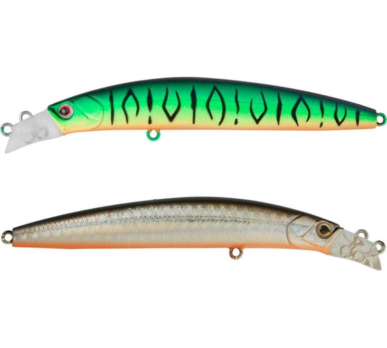Воблер Strike Pro Top Water Minnow 90 цвет: GC01S/A70-713 Double Black Silver OB/Mat Tiger JL-179F#GC01S/A JL-179F#GC01S/A70-713S