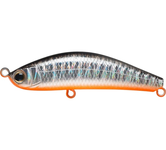 Воблер Strike Pro Nugget 65 цвет: A70-SBO Black Silver broken glass JS-370#A70-SBO 1