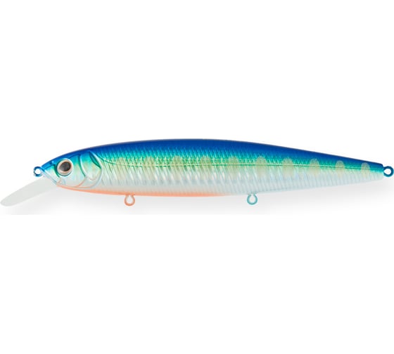 Воблер Strike Pro Bold 110SP цвет: A150-713 UV Blue Silver OB EG-191A-SP#A150-713