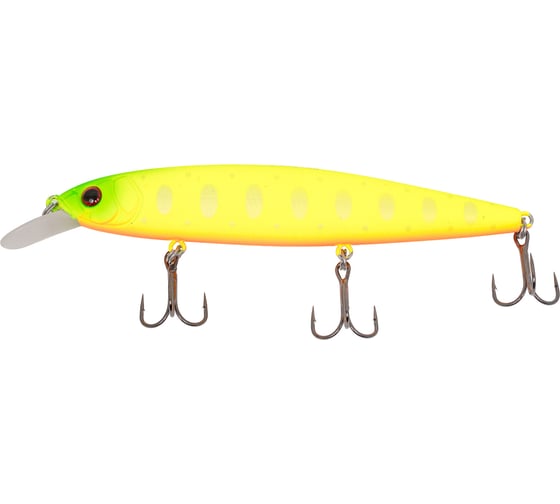 Воблер Strike Pro Bold 110SP цвет: A178S Lemon Mat Tiger EG-191A-SP#A178S