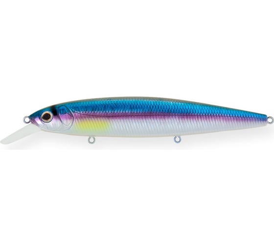 Воблер Strike Pro Bold 130SP цвет: A210-SBO-RP Rainbow Ghost Wakasagi EG-191-SP#A210-SBO-RP