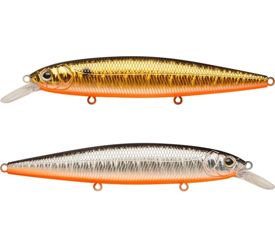 Воблер Strike Pro Bold 110SP цвет: A70-613-SBO Double Silver/Smoked EG-191A-SP#A70-613-SBO