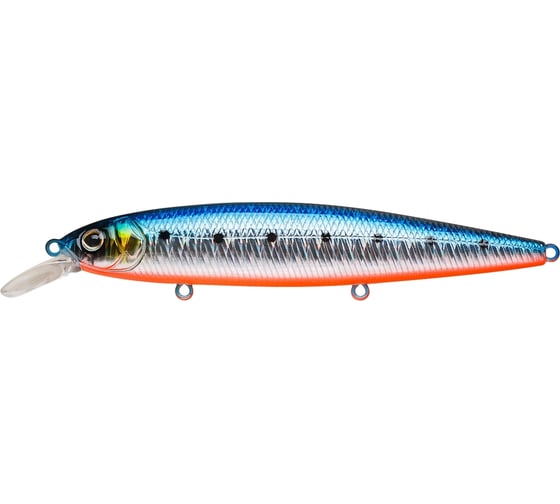 Воблер Strike Pro Bold 130SP цвет: A234-SBO-LU Blue Back Silver OB Fluo EG-191-SP#A234-SBO-LU
