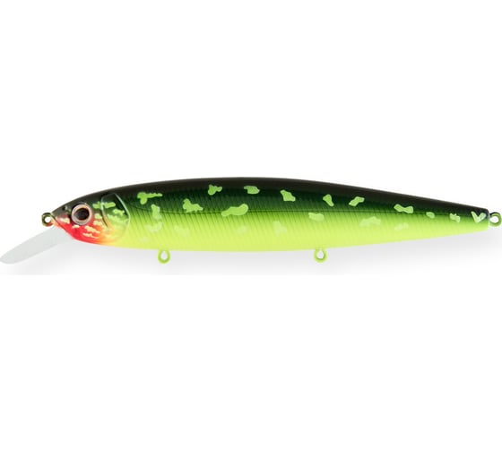 Воблер Strike Pro Bold 130SP цвет: AC202F Hot Pike EG-191-SP#AC202F