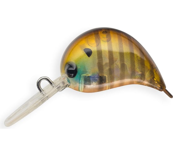 Воблер Strike Pro Nuts 25 S цвет: A68G Broun Gill Transparent JS-310#A68G 1