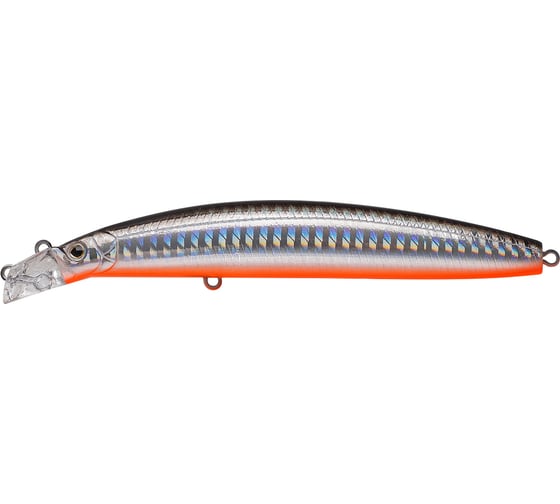 Воблер Strike Pro Top Water Minnow Long Casting 110 цвет: A70-713 Black Silver OB JL-176F#A70-713
