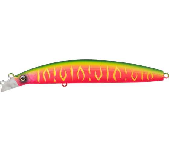 Воблер Strike Pro Top Water Minnow Long Casting 130 цвет: A230S Watermelon Mat Tiger JL-177F#A230S 1