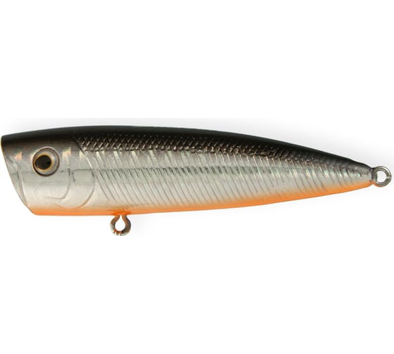 Воблер Strike Pro Ott-R-Pop 60 цвет: A70-713 Black Silver OB EG-004#A70-713