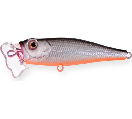 Воблер Strike Pro Bubble Glisser 65 цвет: A70-713 Black Silver OB EG-046WL#A70-713