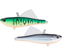 Воблер Strike Pro Tornado Vibe 65 цвет: GC01S/A70-713 Double Black Silver OB/Mat Tiger EG-204A-UV#GC01S/A7 EG-204A-UV#GC01S/A70-713