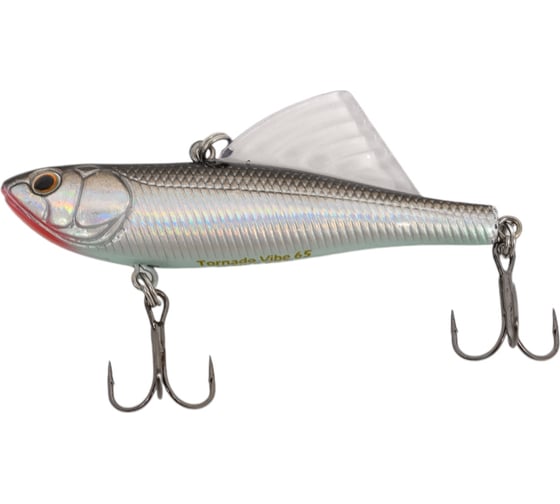 Воблер Strike Pro Tornado Vibe 65 цвет: A010-EP Black Back Silver EG-204A-UV#A010-EP
