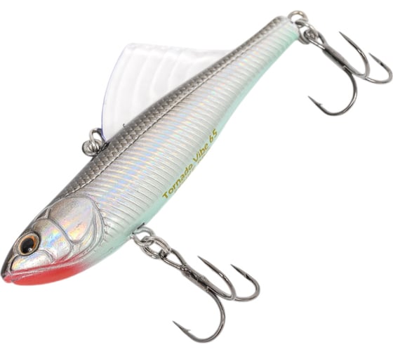 Воблер Strike Pro Tornado Vibe 65 цвет: A010-EP Black Back Silver EG-204A-UV#A010-EP