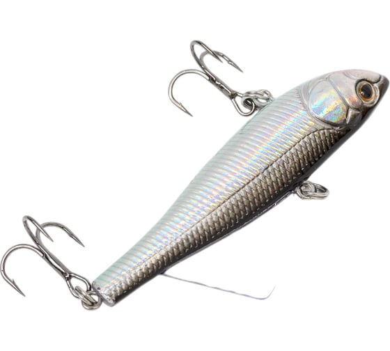 Воблер Strike Pro Tornado Vibe 65 цвет: A010-EP Black Back Silver EG-204A-UV#A010-EP